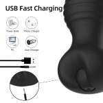 Soft Silicone Butt Plug Vibrator Stimulus Anal Beads Anus Dilator Sex Toys Anal Plug for Woman Men - 图片 6