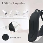 Wholesale Prostata Stimulator Silicone Male Prostate Massage Vibrator Anal Vibrator Butt Plug Delay Ejaculation Ring Toy - 图片 6