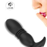 Telescopic Anal Plug Prostate Massage Vibrator Adult Products Anal Dildo for Men and Women With Remote Control - 图片 6