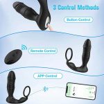 Factory Price Male Prostate Massage Vibrator Telescopic Anal Plug Powerful Remote Control Prostate Massager - 图片 6