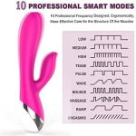 Powerful Rabbit Vibrators Adult Toys for Women Sex Clitoris Vibrating Massage G-spot Dildo Vibrator Sex Toys for Woman - 图片 6