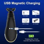 Dual Cock Ring Design Remote Control Telescopic Vibrating Male Butt Plug Anal Toys Men Thrusting Prostate Massager Anal Vibrator - 图片 6