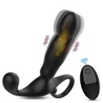 Remote Control Male Prostate Massager Vibrating Anal Plug G-spot Vibrator Anal Training Device Silicon Sex Toy - 图片 6