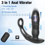 Manufacturer APP Massager Anal Vibrator for Men Butt Plug Toys Anal Plug for Woman Av Girl Japan Adult Anal Plug - 图片 6