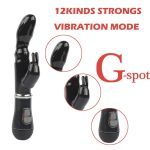 Powerful Rabbits Vibrators Vagina Clitoris Stimulator Double Head G-Spot Massager Sex Toys for Women Female Masturbator Sex Shop - 图片 6