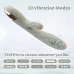Girls Heating Rabbit Vibrator G Spot Massager Adults Sex Toys Clitoral Vagina Stimulation Vibrator - 图片 6