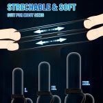 Prostate Massager Anal Plug Cock Ring Vibrator Sperm Lock Ring Delay Ejaculation Trainer Penis Ring Vibrator for Men - 图片 6