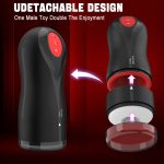 Allow Masturbating Videos Thrusting Electric Airplane Cup Male Portable Masturbator for Men Thrusting Prostate Massager Sex Toy - 图片 6