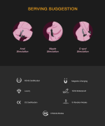 OEM Hot Sale Stick Vibrator New Man Masturbation Device Vibrating Massager Adult Toys - 图片 6