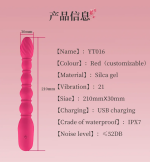 Cross-border New Adult Products Female AV Vibrator Massage Masturbation Couple Flirtation Bed Sex Toys - 图片 6