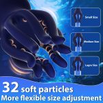 Octopus Vibrating Massager 10 Vibration Modes Powerful Vibrations Sex Toys for Couples Male Penis Toys Breast Massage - 图片 6