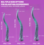 Long Dildo Anal Plug Ass Anal Stimulation Tentacle Sex Toy Soft Monster Dildo Butt Plug Anal for Women Vagina Massage Sexual Toy - 图片 6