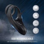 OEM Black Vibrator Dxxk Rings Massage Ring Prostatic Penile Cover Sex Toy for Men Locking Ring - 图片 6