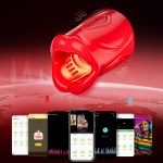 OEM Waterproof Penis Pump Training Prolong Endurance Masturbation Device Oral Sex Toys App Control Male Vibrator Stroker for Men - 图片 6