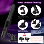 OEM Remote Control G-spot Anal Thrusting Dildo Vibrator Sex Machine with 3 Thrusting & 10 Vibration Modes Sex Toys for Couple - 图片 6