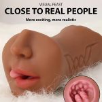 3 in 1 Male Masturbator Realistic Pocket Pussy Stroker Masturbadores Masculinos - 图片 6