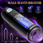 OEM Female Moaning Voice Pocket Pussy Stroker 10 Modes Rotating Thrusting Automatic Male Masturbator Penis Pump Sex Toys for Men - 图片 6