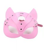 OEM fox Leather Eye Mask Role Play Helmet Bondage Masquerade Mask Other BDSM Products Toys - 图片 6