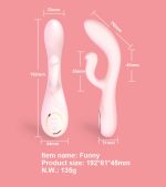 Dual Motor 12 Frequency Rabbit Vibrator Japanese Girl Sexy Hot Vibrator Sex g Spot Vibrator for Women - 图片 6