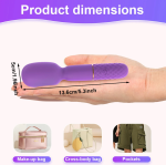 Hot Selling Mini Magic-Wand AV Female Vibrator with 10 Mode Powerful and Versatile Product - 图片 6