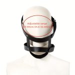 OEM High Quality Sexy Adult Couple Head Mask BDSM Bondage Pu Leather Sex Toy - 图片 6