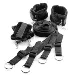 OEM Sex Sm Product Bed Restraints Handcuffs Binding Restraint Kit Adjustable Belt Bdsm Bondage for Adult Game Erotic Toys - 图片 6