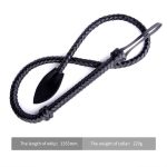 OEM BDSM Leather Erotic Flogger Spanking Whip Leather Sex Bondage Leather Flogger Bdsm Sex Whips for Women - 图片 6