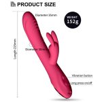 High Quality G Spot Clitoris Stimulator Bunny Lady Rabbit Sex Vibrators Realistic Dildo Vibrator for Women - 图片 6