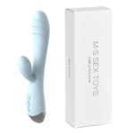 Wholesale Vibrator Toys for Ladies Full Silicone Dual Head Vibrating G-spot Stimulate Rabbit Vibrator - 图片 6
