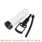 9.45inch Erotic Male Exerciser Aeroplane Cup Puller Rubber Sleeve Male Penis Stretching Trainer - 图片 6