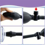 Adult Sex Toy Male Manual Penile Growth Enlarge Trainer Tool Penile Vacuum Pump with Metal Valve - 图片 6