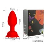APP Remote Control Male Anal Plug 9 Vibration Modes Anal Sex Toy Prostate Massager Vibrador Anal for Men and Women - 图片 6