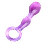 Wholesale Crystal Glass Dildo Penis Anal Beads Butt Plug Masturbation G-Spot Stimulation Adult Sex Toy for Women - 图片 6