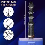 OEM Usb Charging Anal Plug New Rose Flower Vibrator Adult Sex Toys for Woman Remote Vibrating Silicone Anus Prostate Massager - 图片 6