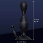 Anal Sex Toys Soft Silicone Male Prostate Massager Vibrating Anal Plug Vibrator Remote Anal Beads Dildo Sex Vibrator - 图片 6