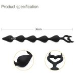 Silicone Anal Beads Stimulator Anus Plugs Smooth Vagina Produtos Eroticos Anale Homme Anal Plug Beads - 图片 6