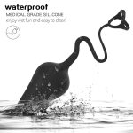 Oem Wholesale Three Ring Locking Silicone Anal Plug with Wireless Remote Control for Couple's Fun - 图片 6