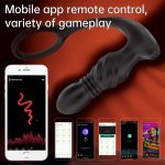 OEM Wholesale Direct Sales Product APP Control Thrusting Wearing Butt Plug Prostate Massager for Man - 图片 6