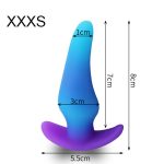 4 Size Silicone Anal Plug Set Male Prostate Massager Anal Butt Plug Set for Female Adult Erotic Toy Anal - 图片 6