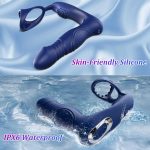 OEM App Remote Control 10 Modes Vibrating Male Sex Toy Prostate Massage Butt Plug Thrusting Dildo Anal Vibrator - 图片 6