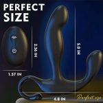 OEM APP Remote Control Wave Motion Vibrating Male Prostate Massager Anal Vibrator Anal Butt Plug Adult Sex Toy - 图片 6