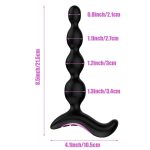 OEM Male Prostate Massager Adult Sex Toys Anal Vaginal Beads Vibrator Silicone Vibrating G-Spot Anal Butt Plug - 图片 6
