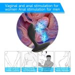 OEM Anal Toys Men Butt Plug Vibrator Shock and Vibration Sexy Toy Remote Control Silicone Anal Toys for Women - 图片 6