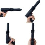 Female Artificial Dildo Pistol Automatic Retractable Gun Masturbation Gun Automatic Clitoris Anal Plug Vibrator Pistol Vibrator - 图片 6