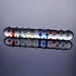 OEM Bumping Heart Shaped Vibrator Anal Transparent Anal Vibrator Plug Anal Toys for Lesbian Gay Couples - 图片 6