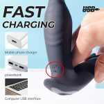 OEM Rotating Prostate Massager With Vibrating Cock Ring, Anal Dildo Vibrators Remote Control Butt Plug - 图片 6