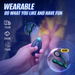 OEM New Silicone Electric Cock Ring Dildo Anal Vibrator 2 in 1 Erection Sex Gay Couples Masturbation Penis for Men Sex Toy - 图片 6