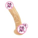 Lesbian Wearable Dildo Nontoxic Pvc Super Thick and Big Pants Sucker Simulation Strap on Dildo for Female Women - 图片 6