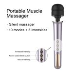 Best Selling Super Big Size Electric Wand Massager Portable Av Sticks G Spot Vibrators Adult Love Sextoys - 图片 6