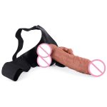 Liquid Silicone Simulation Large Strap on Dildo Female Masturbator Wearable Clitoral Stimulation Dildo Adult Sex Toys - 图片 6